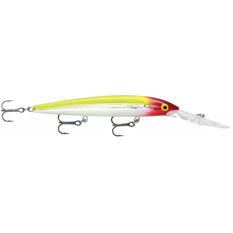 фото Воблер rapala downdeep husky jerk 14 /cln /суспендер/ 4,4-5,5м, 14см, 23гр. dhj14-cln