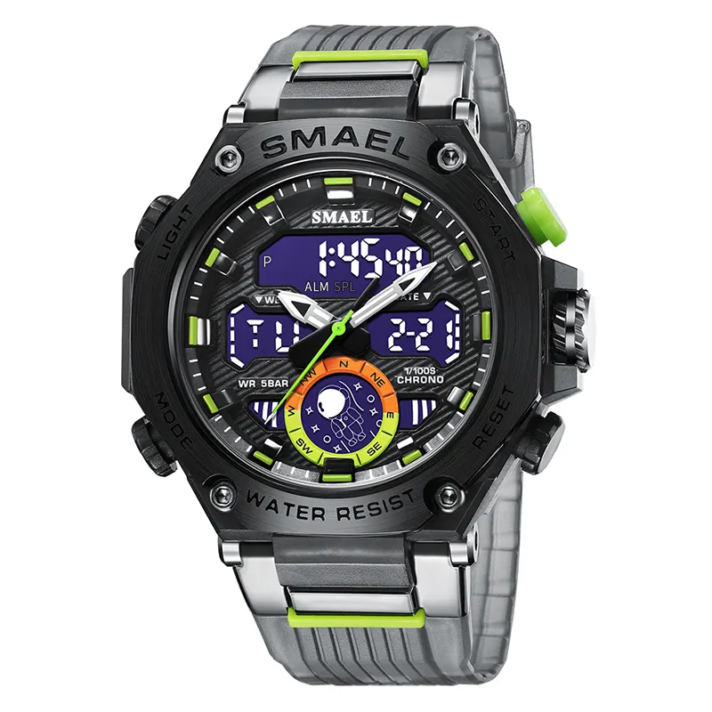 

Наручные часы мужские SMAEL SM8069 серые, SM8069