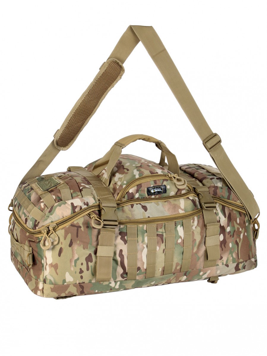 Рюкзак штурмовой Gongtex Traveller Duffle Backpack 55 л multicam