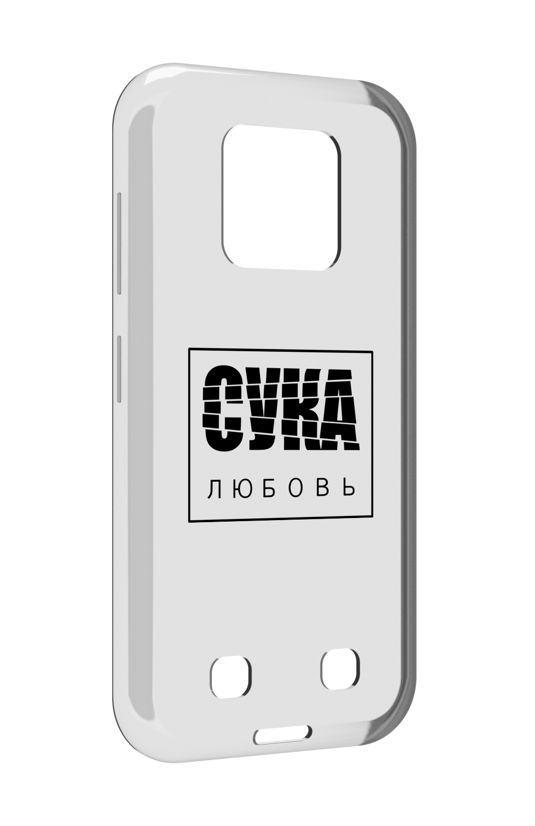 

Чехол MyPads су-любовь для Oukitel WP18, Прозрачный, Tocco