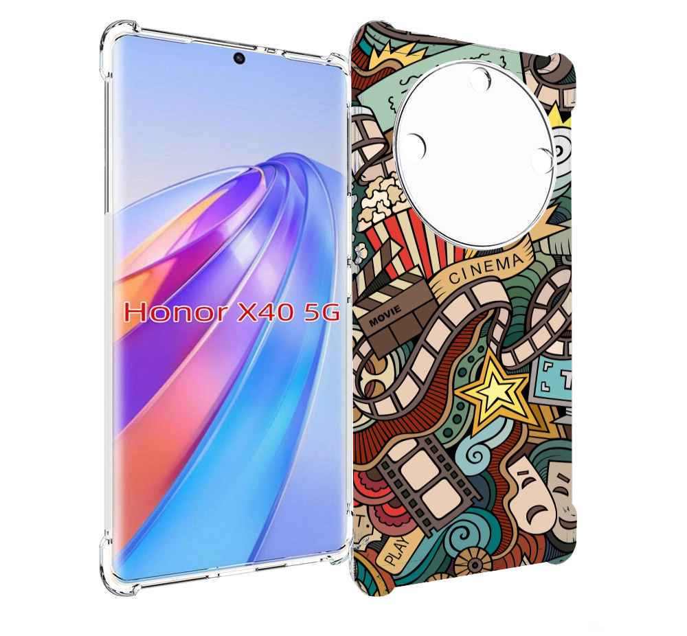

Чехол MyPads любимое кино для Honor X40, Прозрачный, Tocco