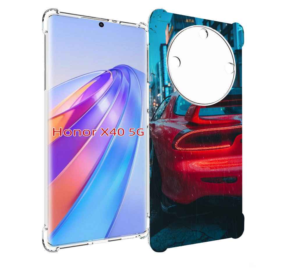 

Чехол MyPads мазда-рх7 для Honor X40, Прозрачный, Tocco