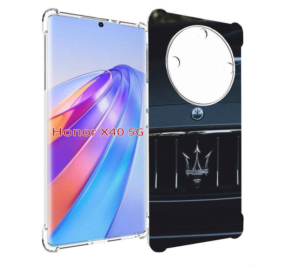 

Чехол MyPads maserati 2 для Honor X40, Прозрачный, Tocco