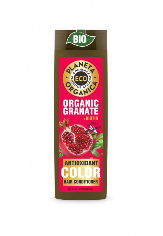 

Бальзам для волос Planeta Organica ECO "Organic Granate + Biotin", 520 мл