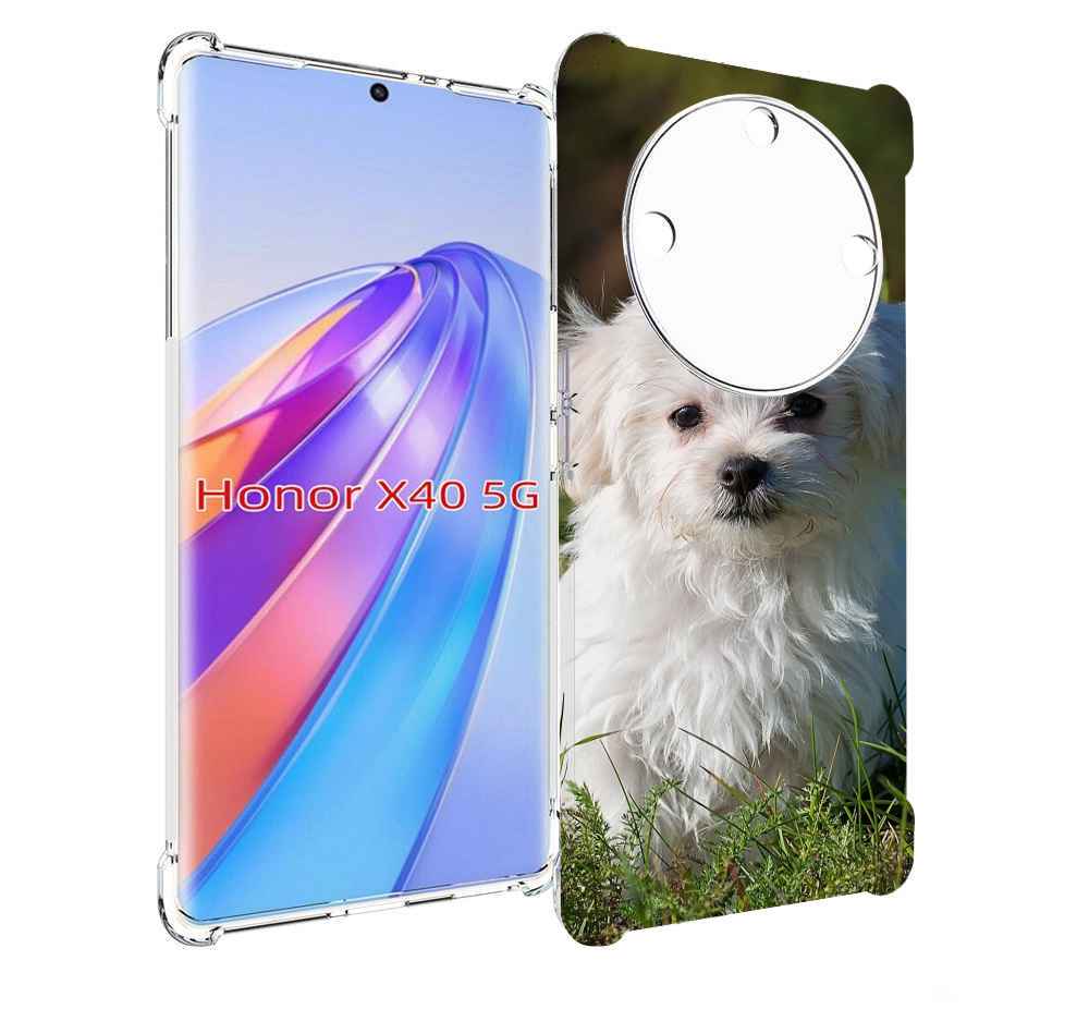 

Чехол MyPads мальтииская-болонка для Honor X40, Прозрачный, Tocco