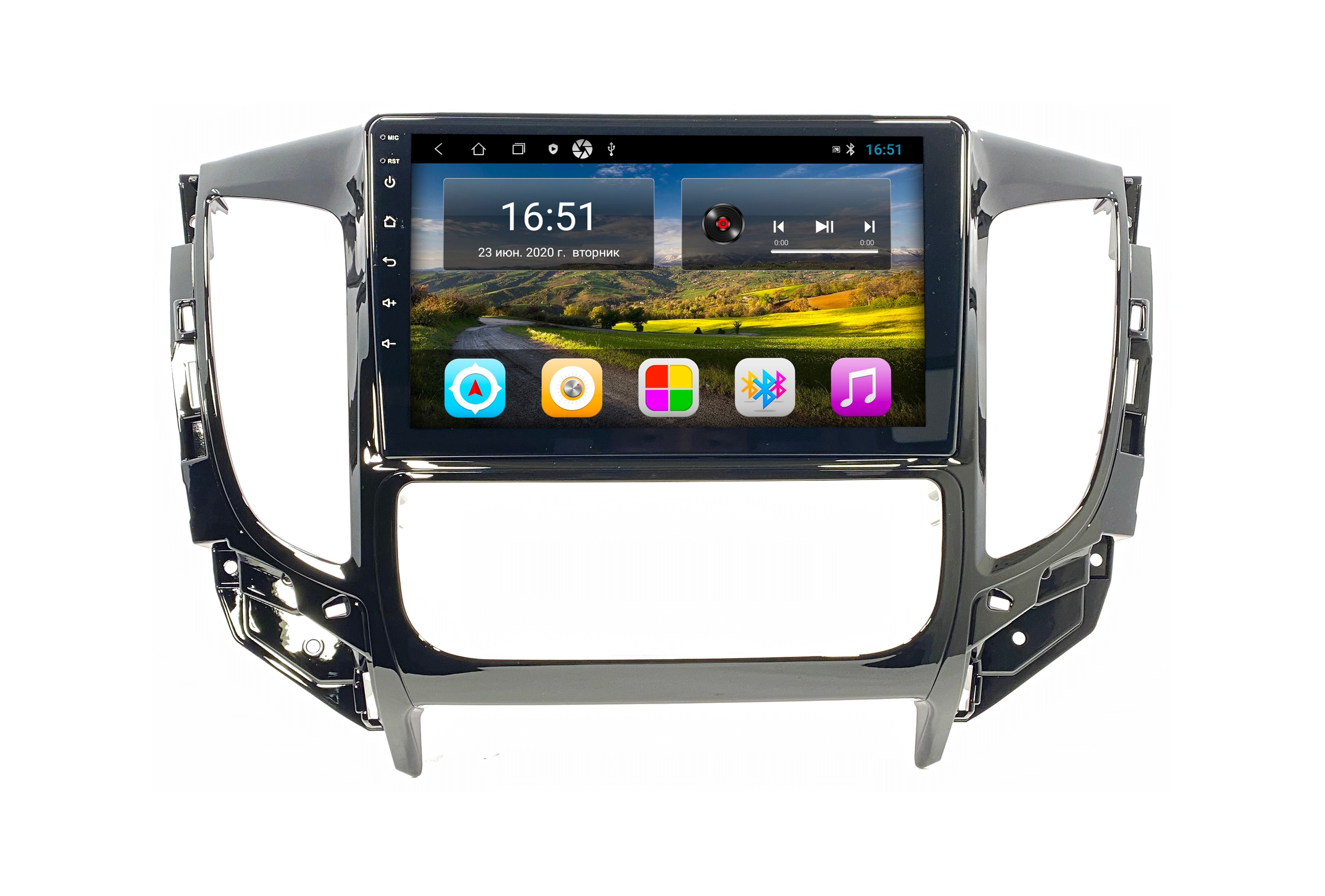 Штатная автомагнитола Zenith Mitsubishi L200 2015 Климат контроль Android 12 216GB 1815500₽