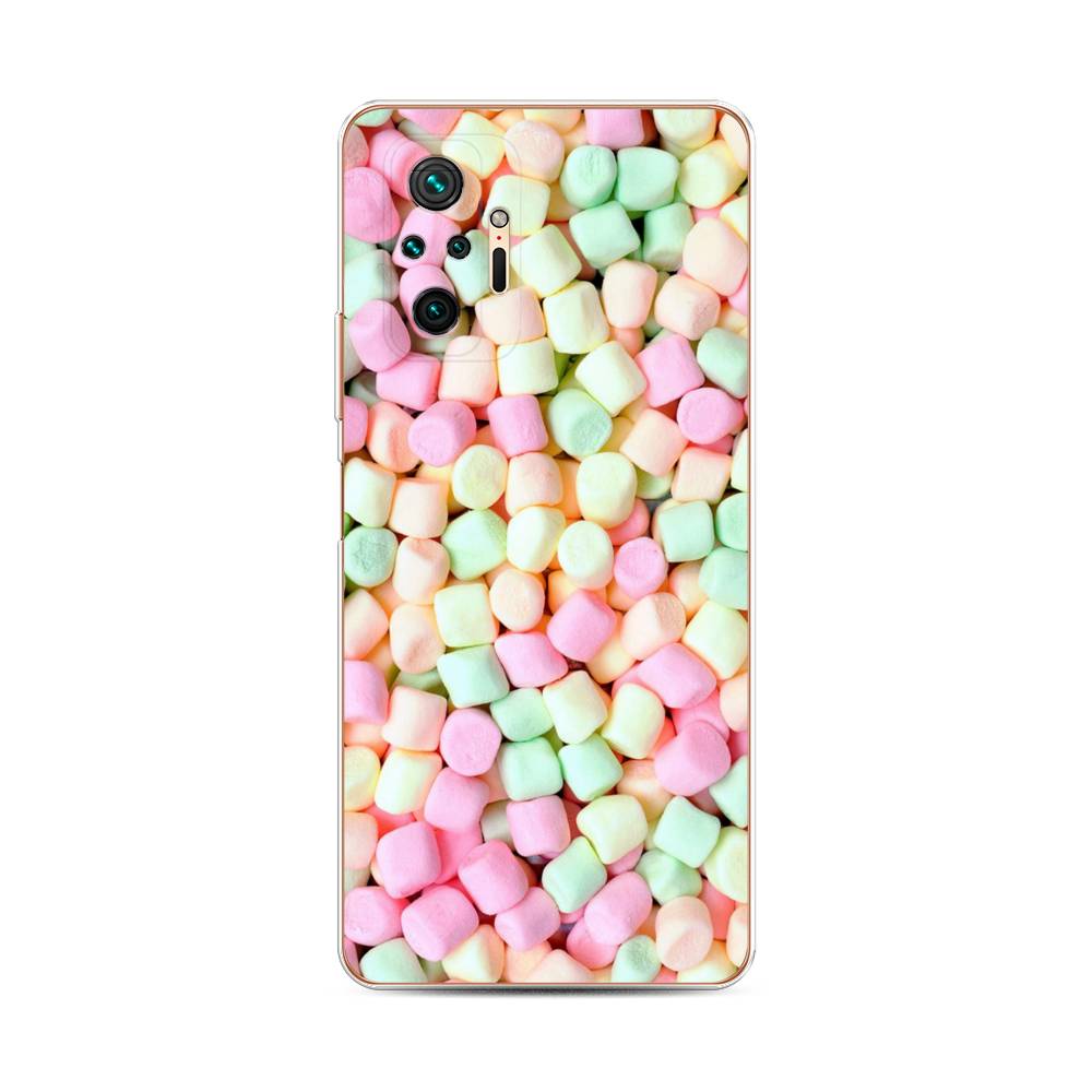 фото Чехол awog "marshmallows" для xiaomi redmi note 10 pro