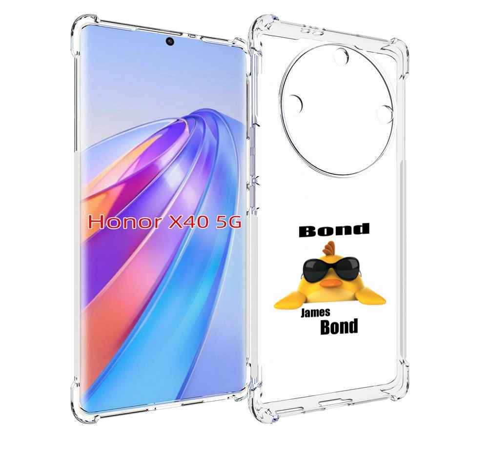 

Чехол MyPads бонд для Honor X40, Прозрачный, Tocco