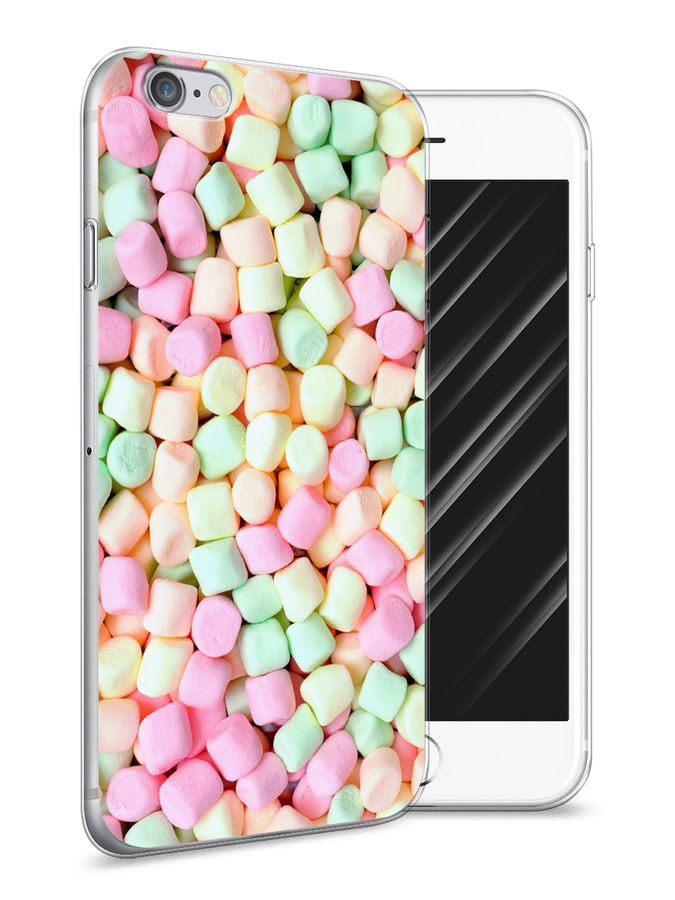 

Чехол Awog на Apple iPhone 6 / Айфон 6 "Marshmallows", Разноцветный, 10450-1