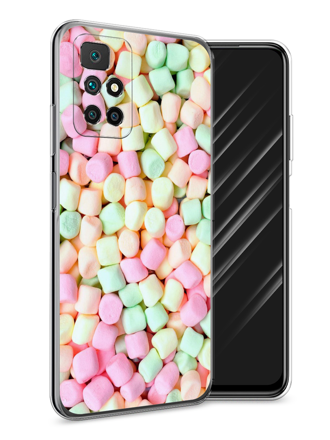 

Чехол Awog на Xiaomi Redmi 10 "Marshmallows", Разноцветный, 311350-10