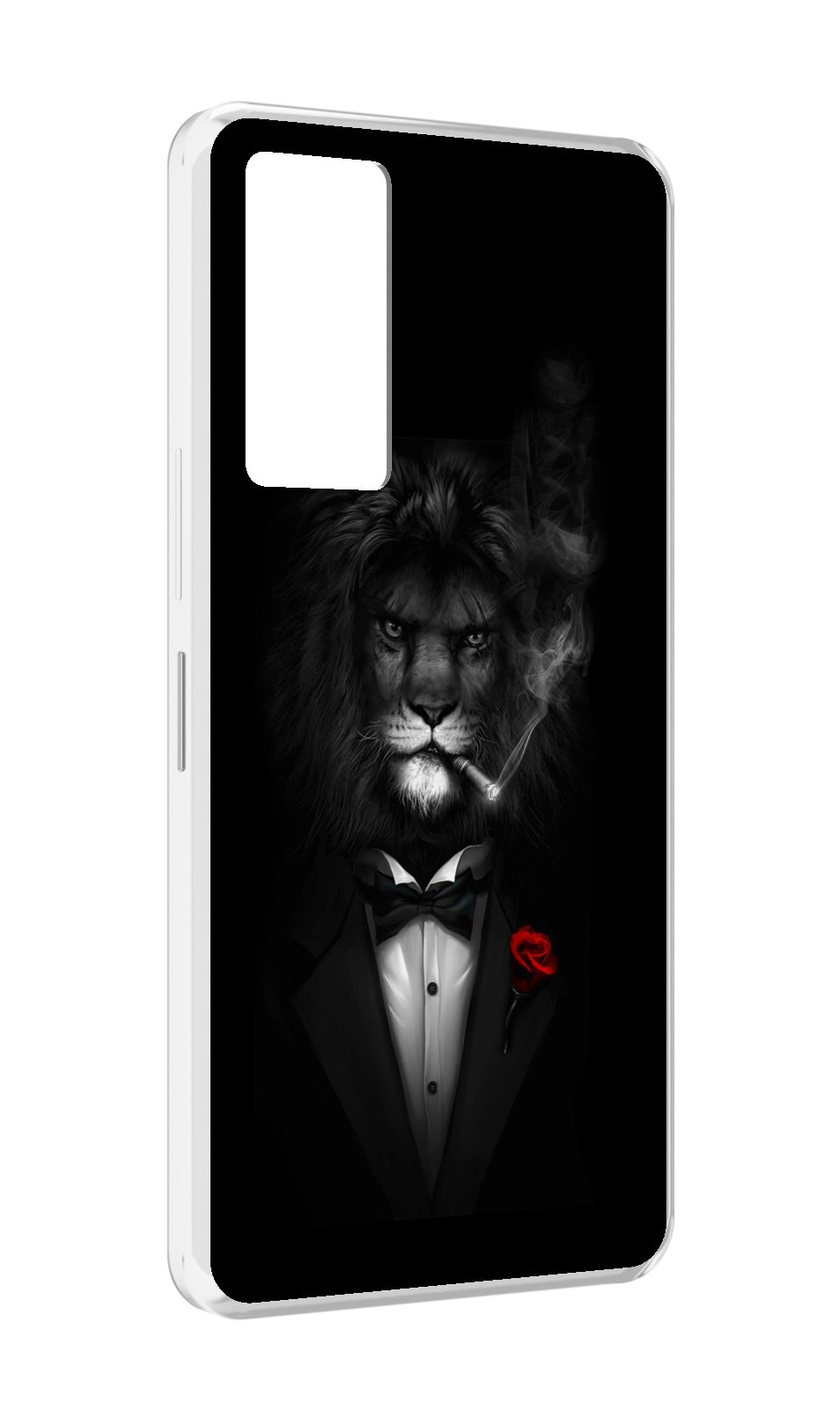 

Чехол MyPads лев-в-темноте-с-сигаретой мужской для Infinix Note 11, Прозрачный, Tocco