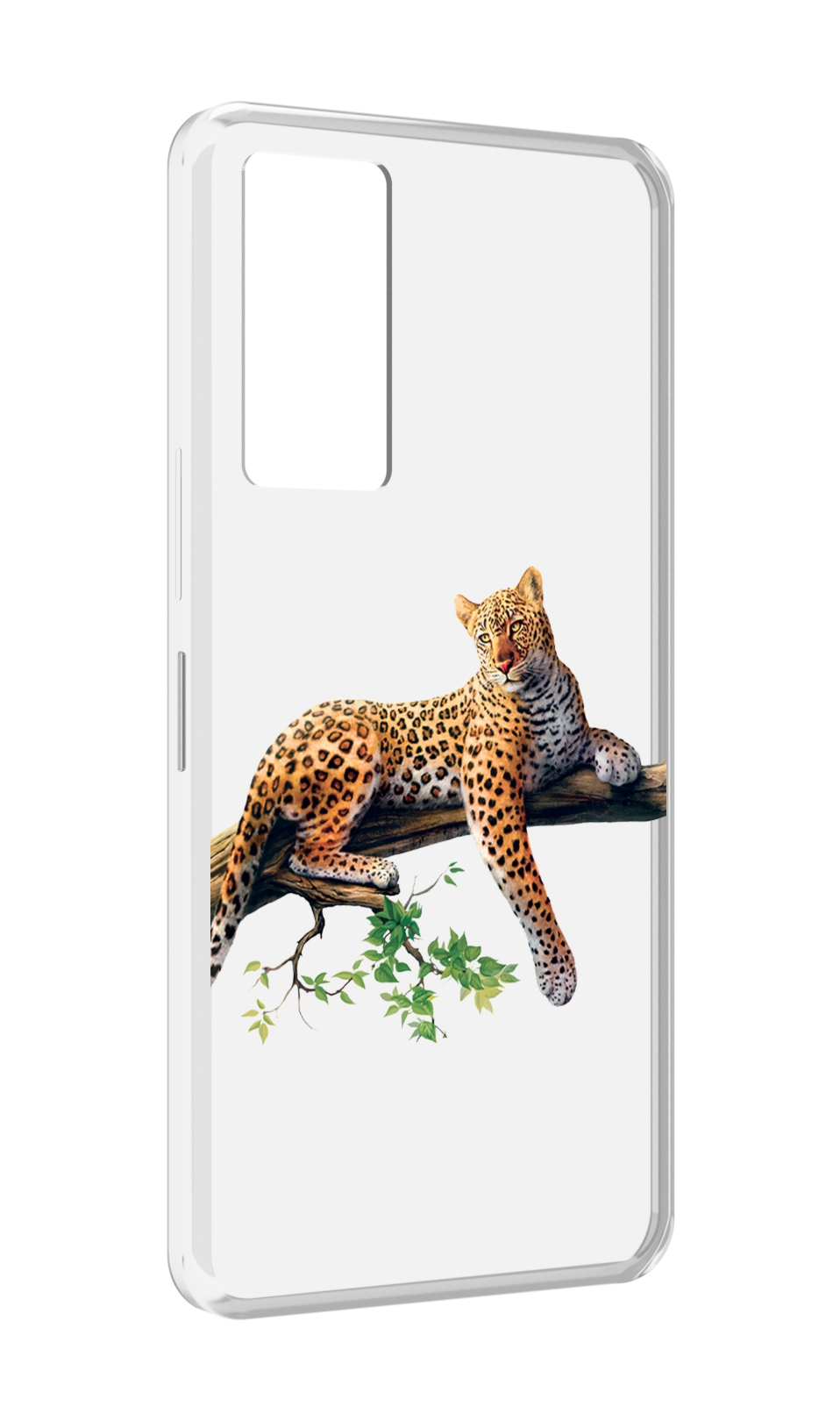 фото Чехол mypads леопард-на-дереве детский для infinix note 11