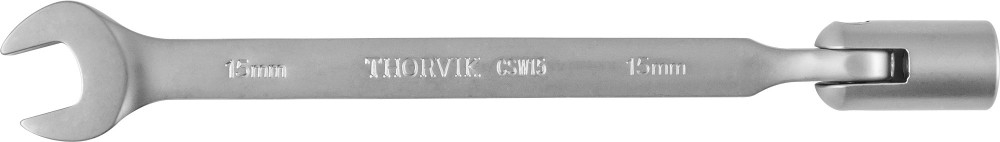 

Thorvik CSW15 Ключ гаечный комбинированный карданный, 15 мм