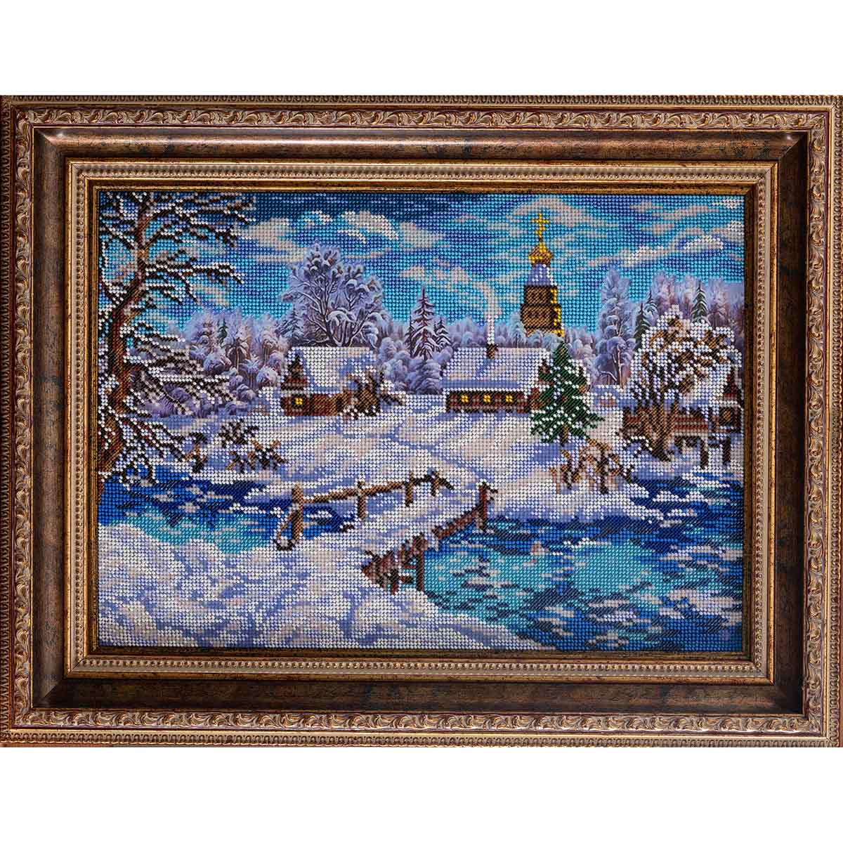 

Радуга бисера Рождественская сказка, 27*38 см