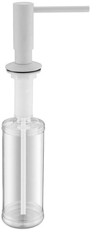 Дозатор для жидкого мыла Paulmark Decus D004-431 белый матовый