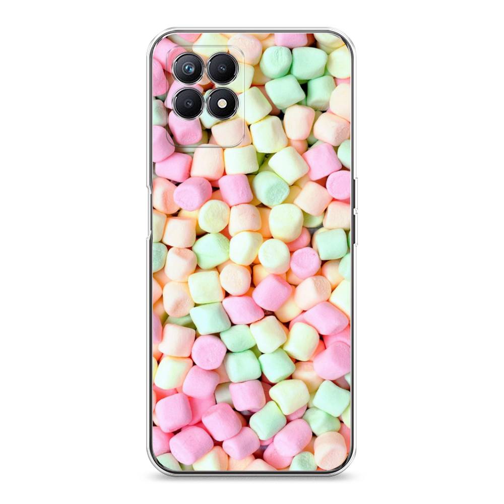 

Чехол Awog на Realme 8i "Marshmallows", Разноцветный, 257350-10