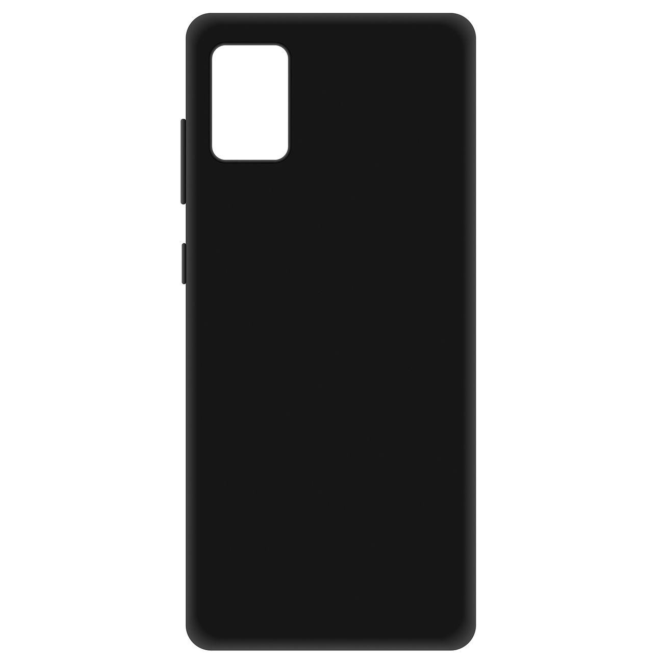 фото Чехол luxcase galaxy a02s, black, 1,1 мм (62243)