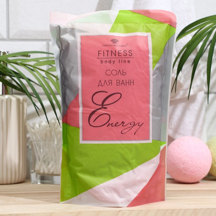 

Соль для ванн Fitness energy, дой-пак, 1000 г