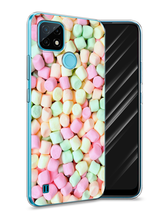 

Чехол Awog на Realme C21 "Marshmallows", Разноцветный, 254950-10