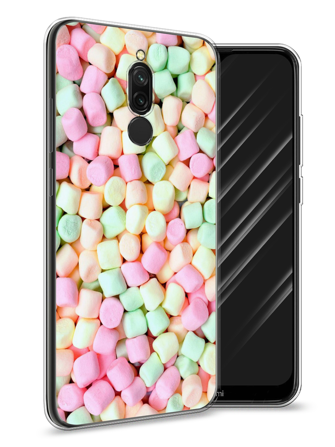 

Чехол Awog на Xiaomi Redmi 8 "Marshmallows", Разноцветный, 37150-10