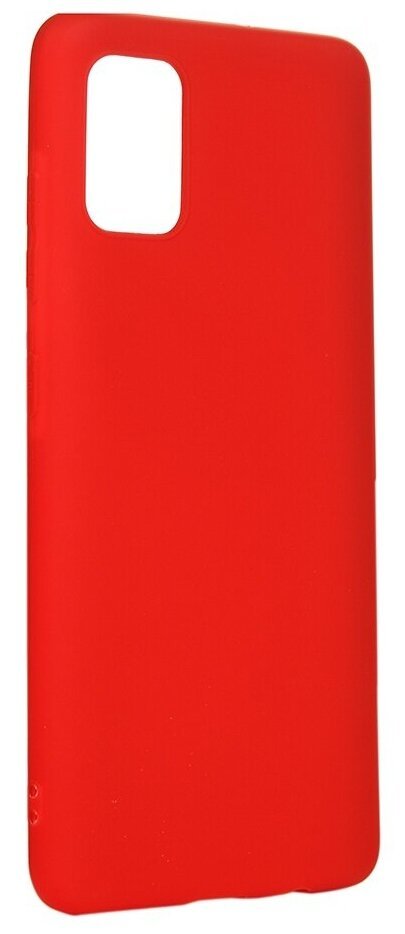 Чехол LuxCase Galaxy A51, Красный, 1,1 мм