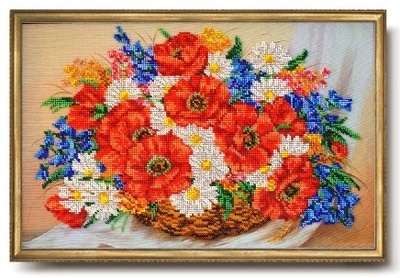 

Радуга бисера Переполненная счастьем, 38*25 см