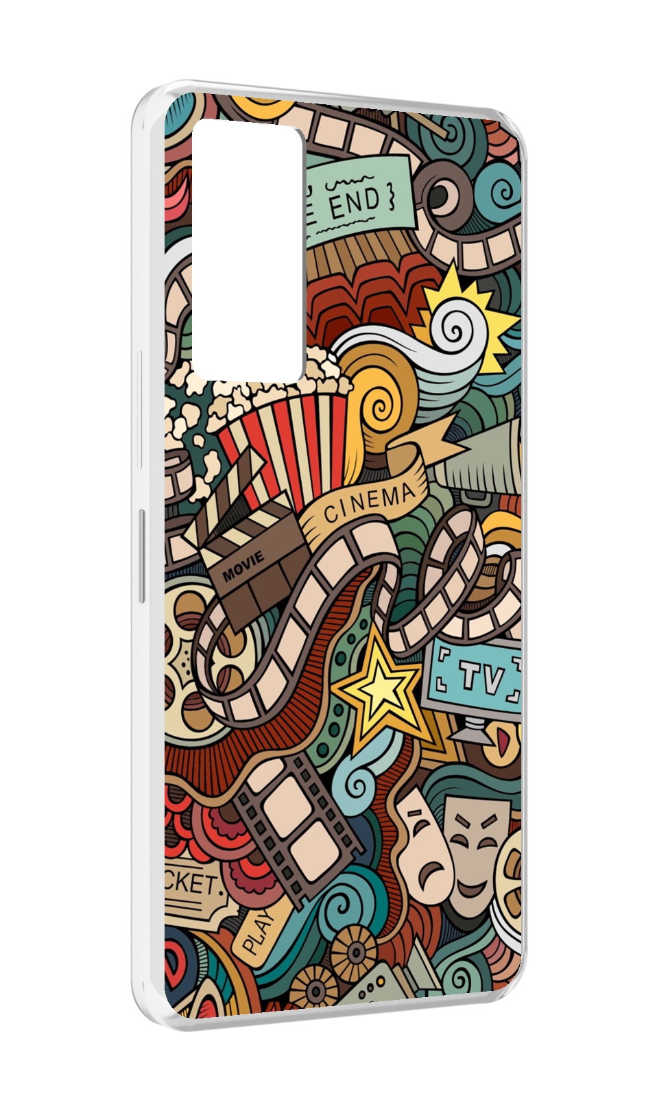 

Чехол MyPads любимое кино для Infinix Note 11, Прозрачный, Tocco