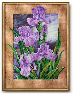 

Радуга бисера После дождя, 28*38 см