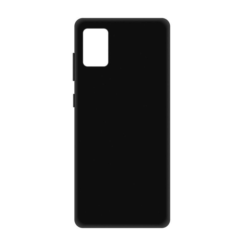 фото Чехол luxcase для galaxy a52, черный, 1,1 мм (62255)