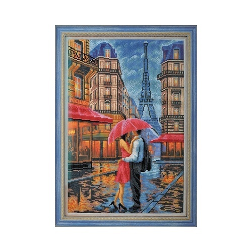 

Радуга бисера Двое, Париж, 26*38 см