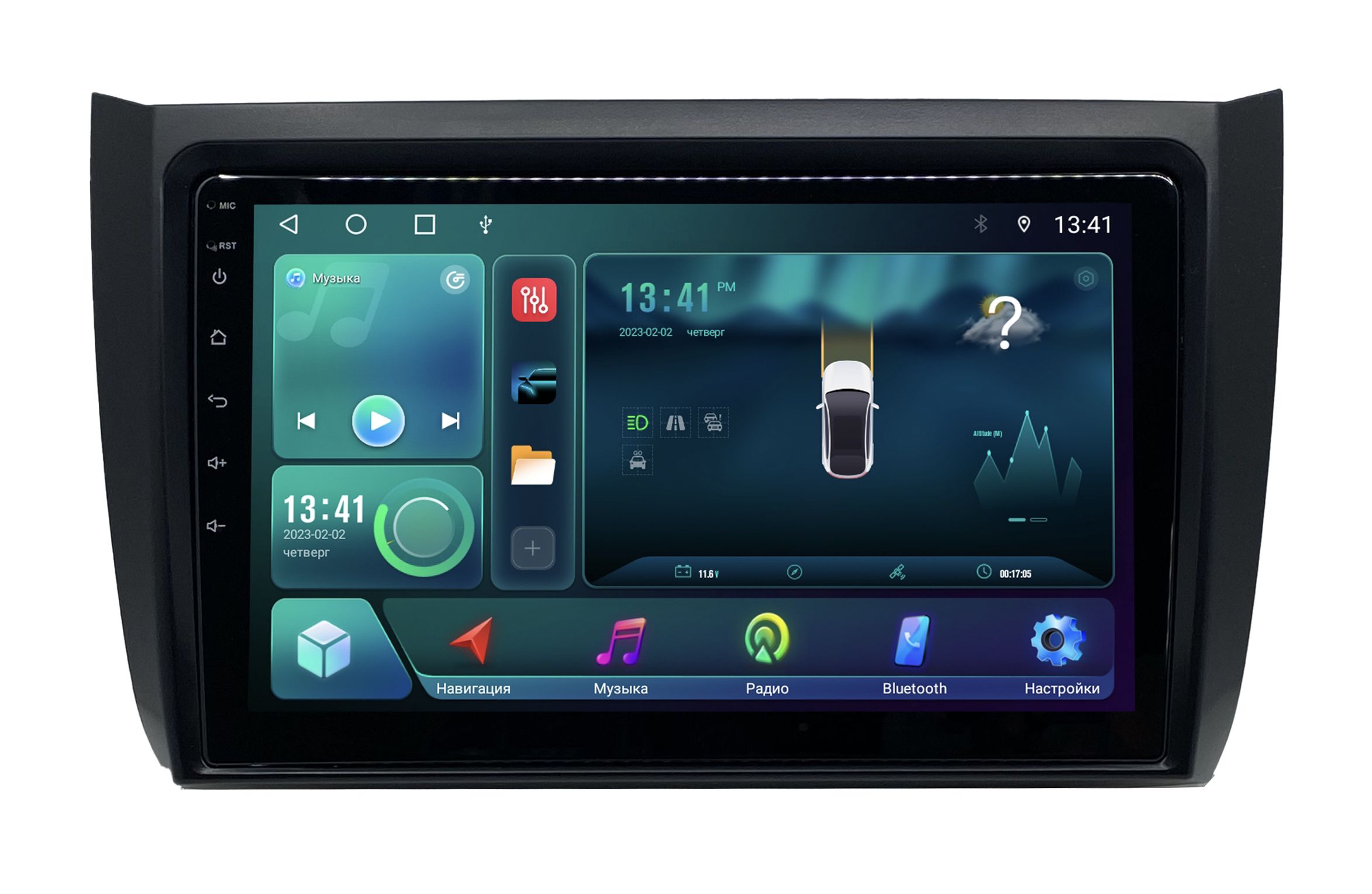 Штатная магнитола Zenith Lifan Solano 650 2015-2023 Android 12 232 GB Мультируль 1952400₽
