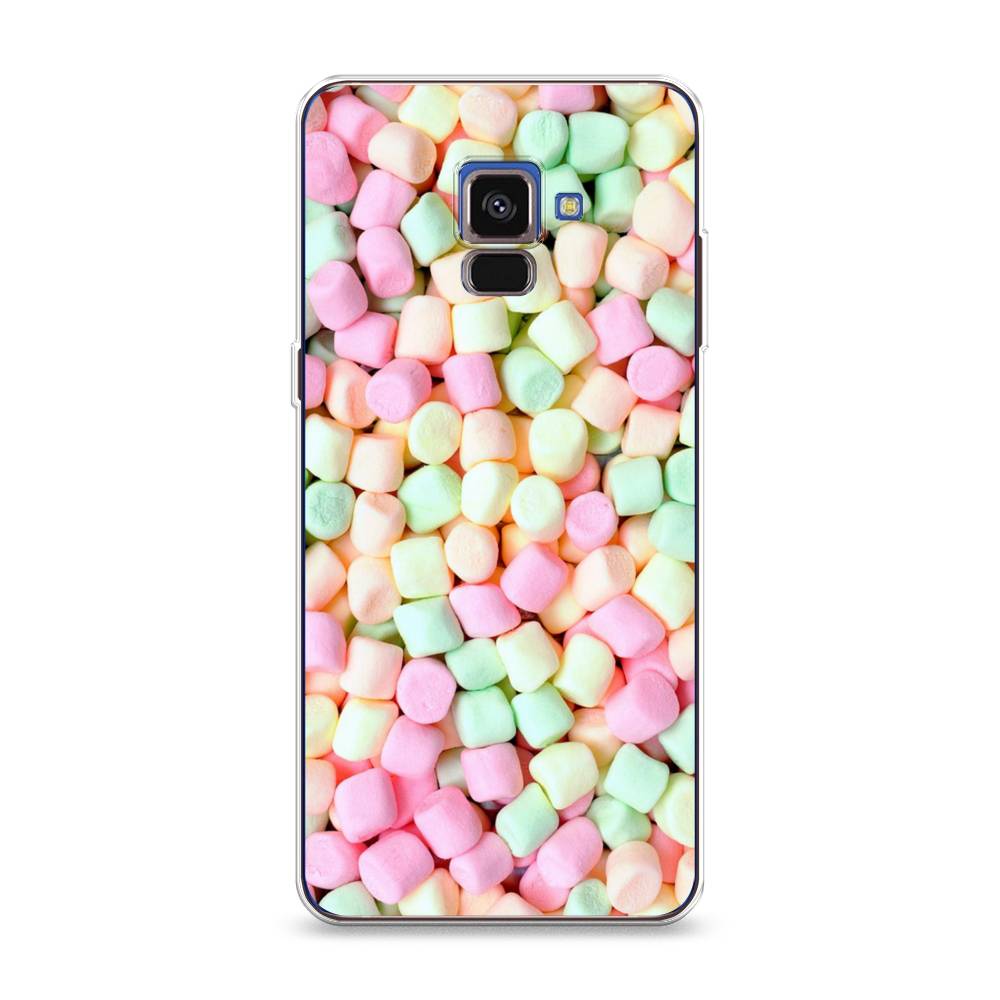 

Чехол Awog на Samsung Galaxy A8 2018 "Marshmallows", Разноцветный, 25450-10