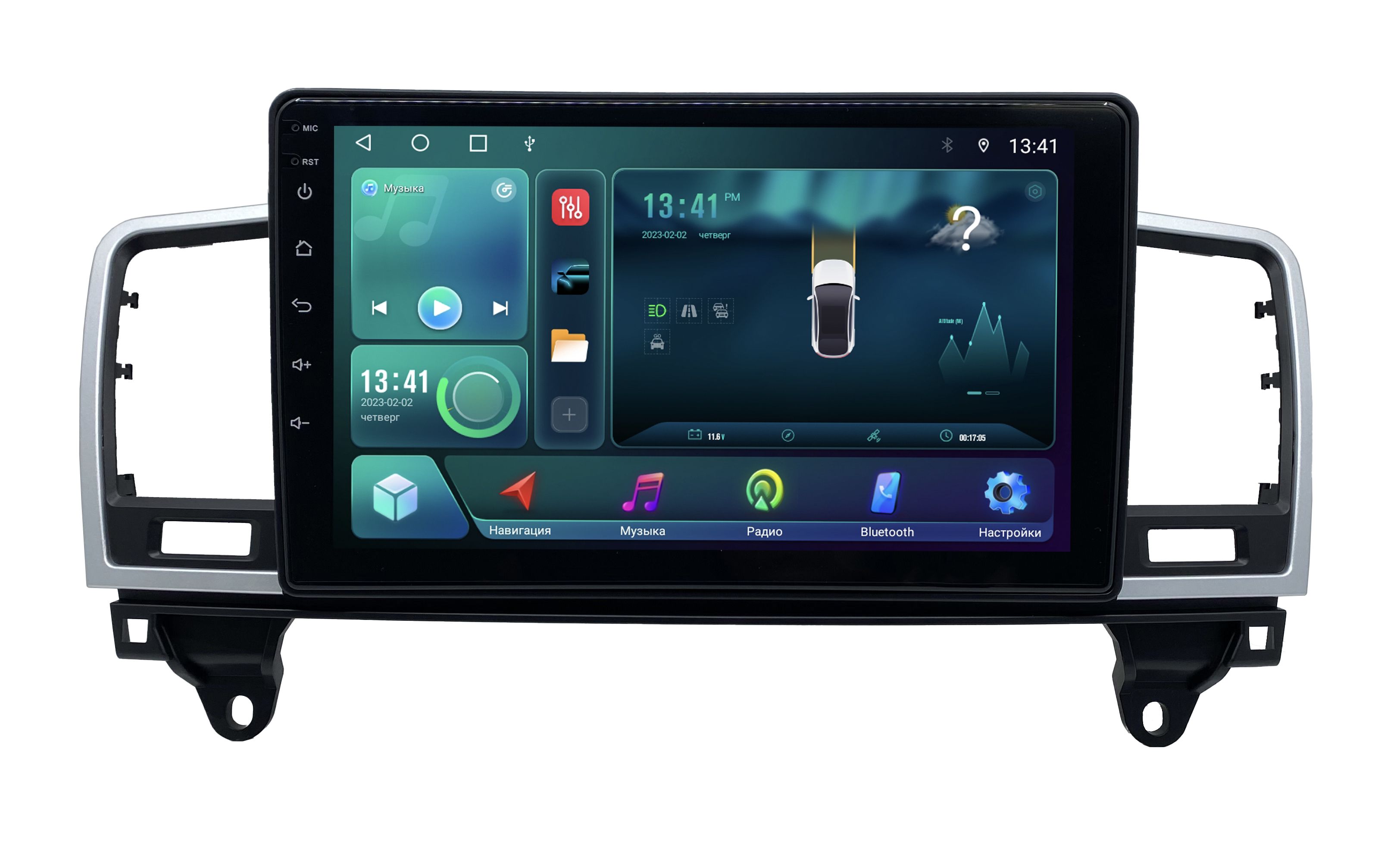 Штатная магнитола Zenith Mercedes-Benz M Class ML W166 2011-2015 Android 12 232 GB 2258600₽