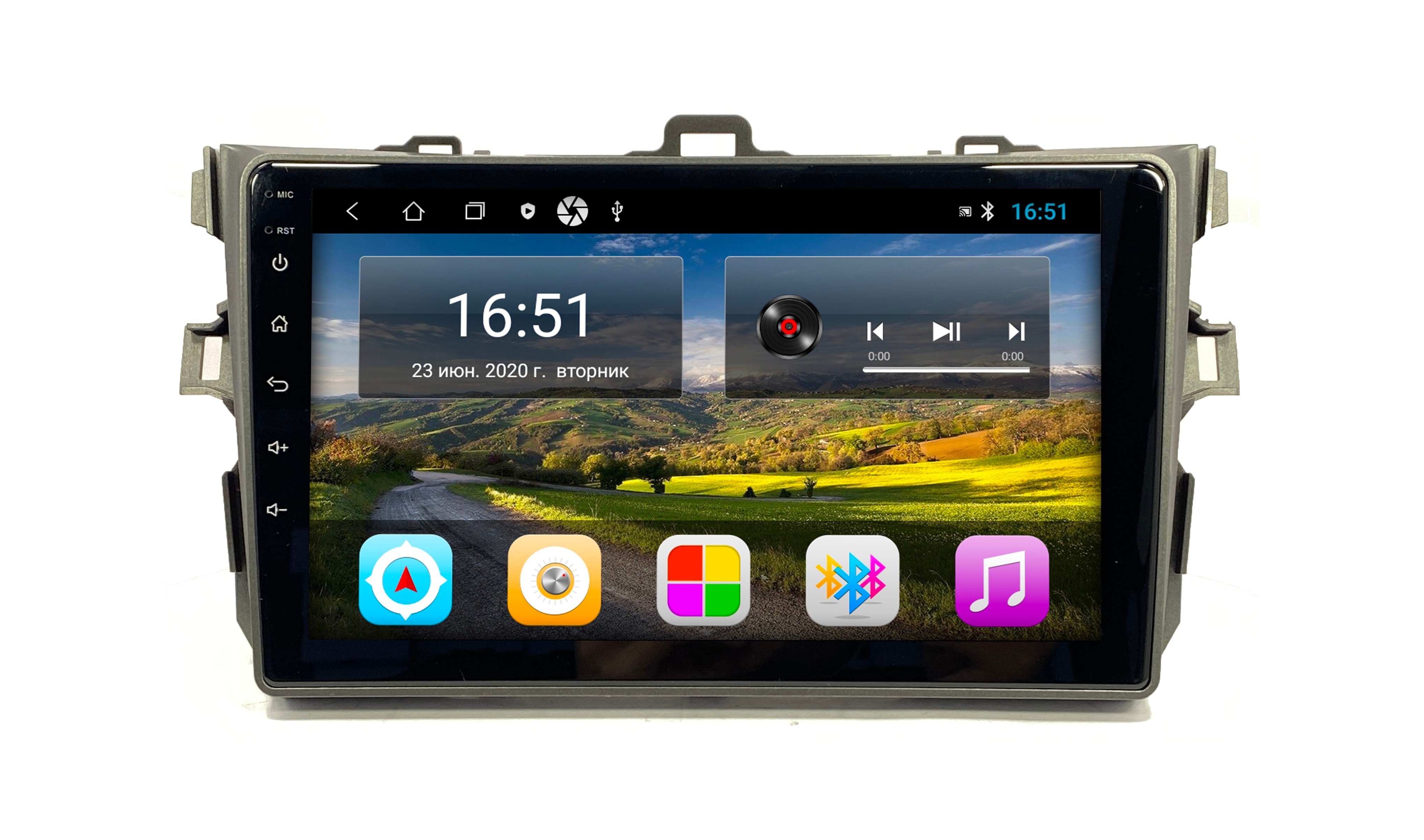 Штатная автомагнитола Zenith Toyota Corolla 2006-2013 Android 12 216GB Мультируль 1750300₽