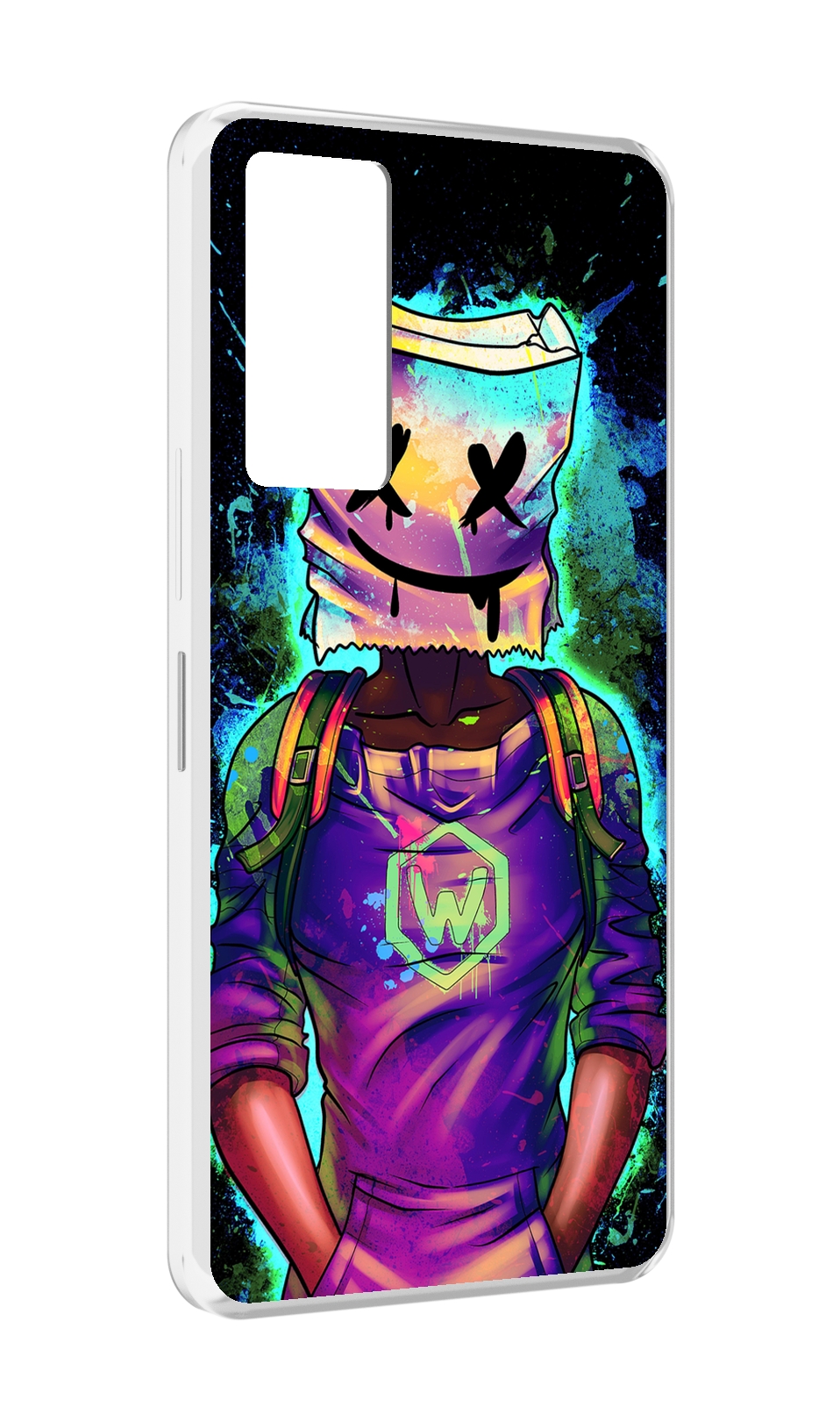 

Чехол MyPads маршмеллоу-глитч для Infinix Note 11, Прозрачный, Tocco