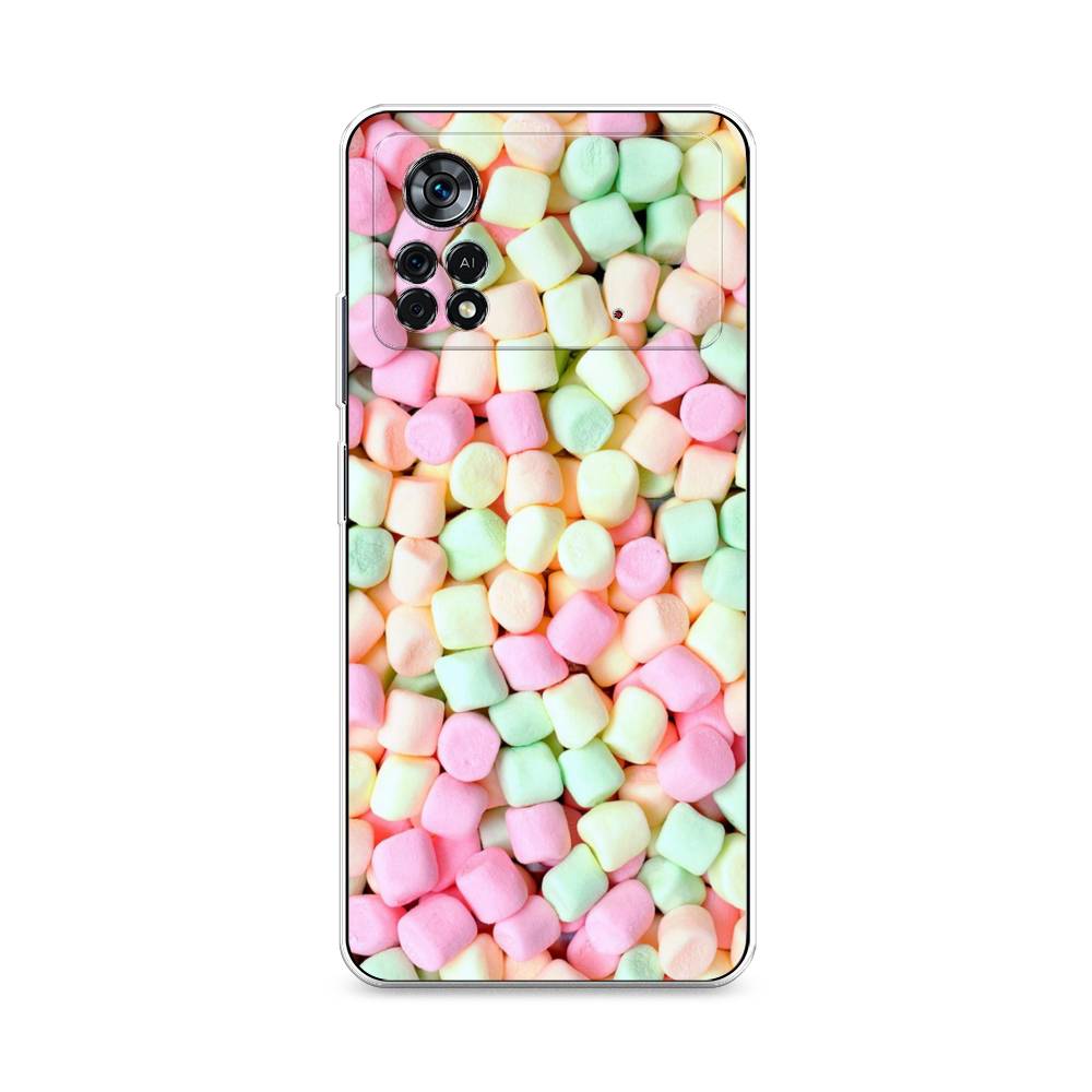 

Чехол Awog на Poco X4 Pro 5G "Marshmallows", Разноцветный, 313150-10