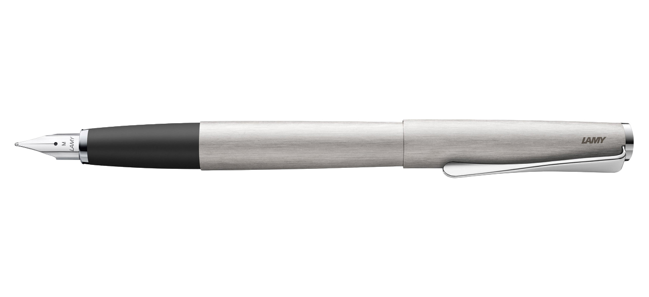 

Перьевая ручка Lamy Studio Brushed Steel перо F 4000436