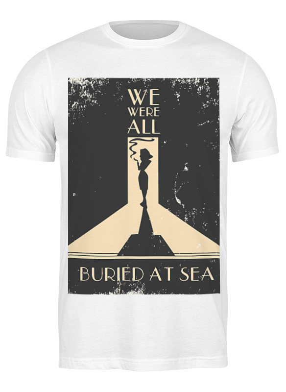 

Футболка мужская Printio Buried at sea белая S, Белый, Buried at sea