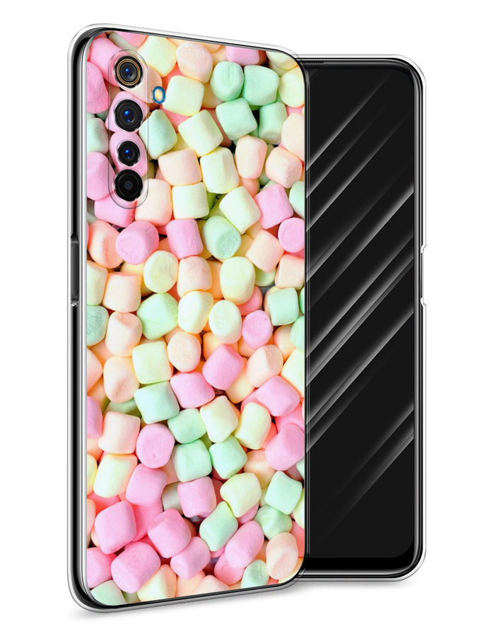 

Чехол Awog на Realme 6 Pro "Marshmallows", Разноцветный, 252850-10