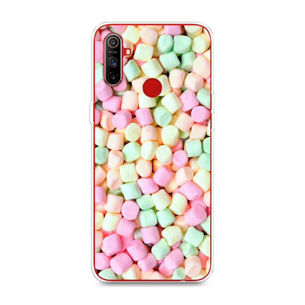 

Чехол Awog на Realme C3 "Marshmallows", Разноцветный, 253050-10