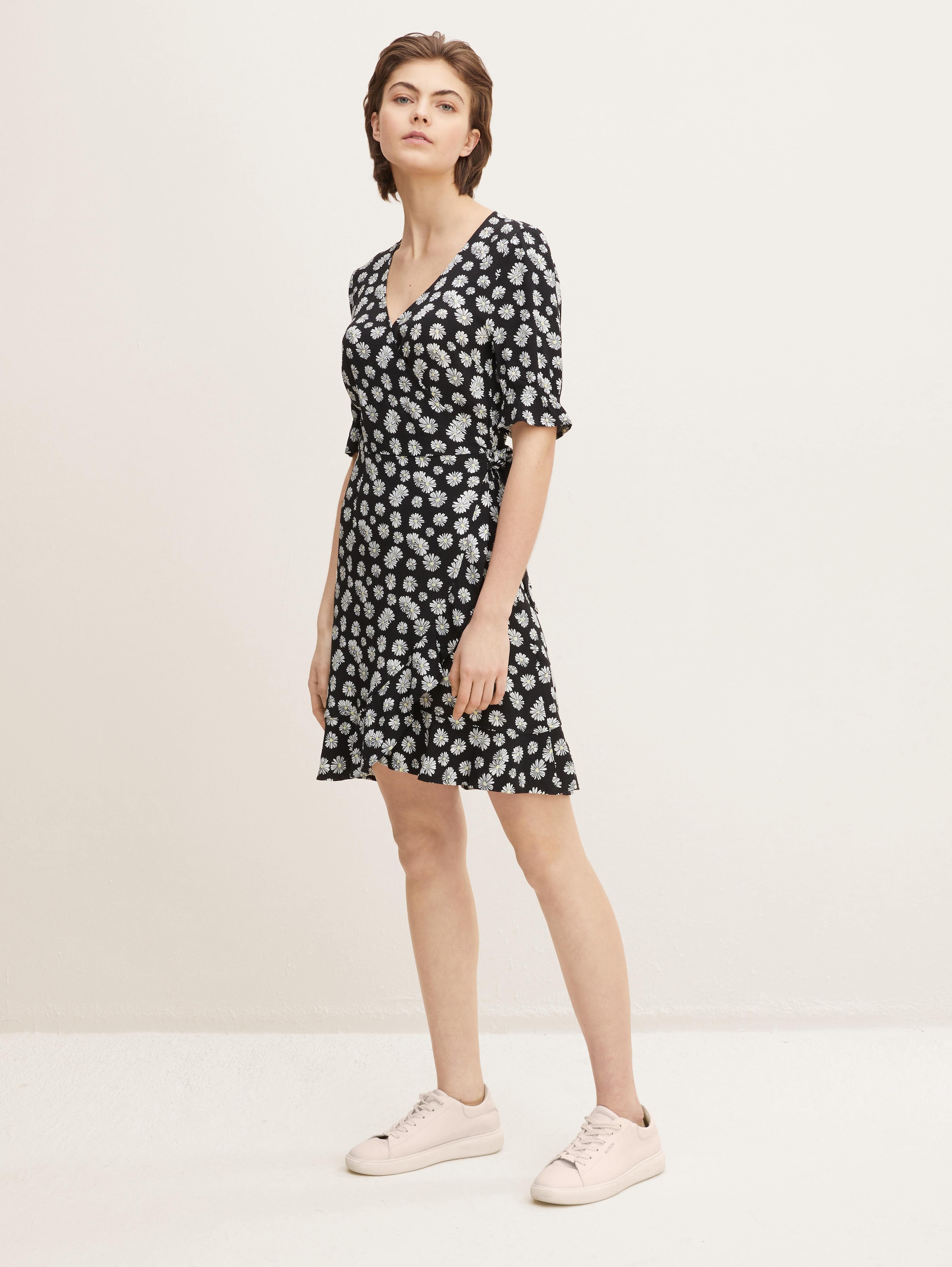 

Платье женское Tom Tailor Denim 1031321 черное L, 1031321