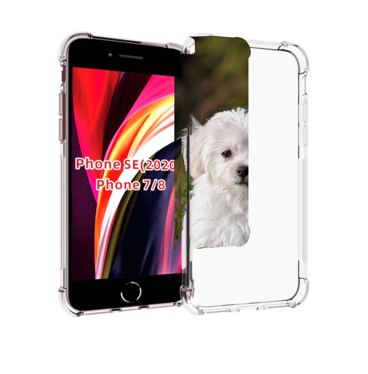 

Чехол MyPads мальтииская-болонка для iPhone 7 4.7 / iPhone 8 / iPhone SE 2 (2020), Прозрачный, Tocco