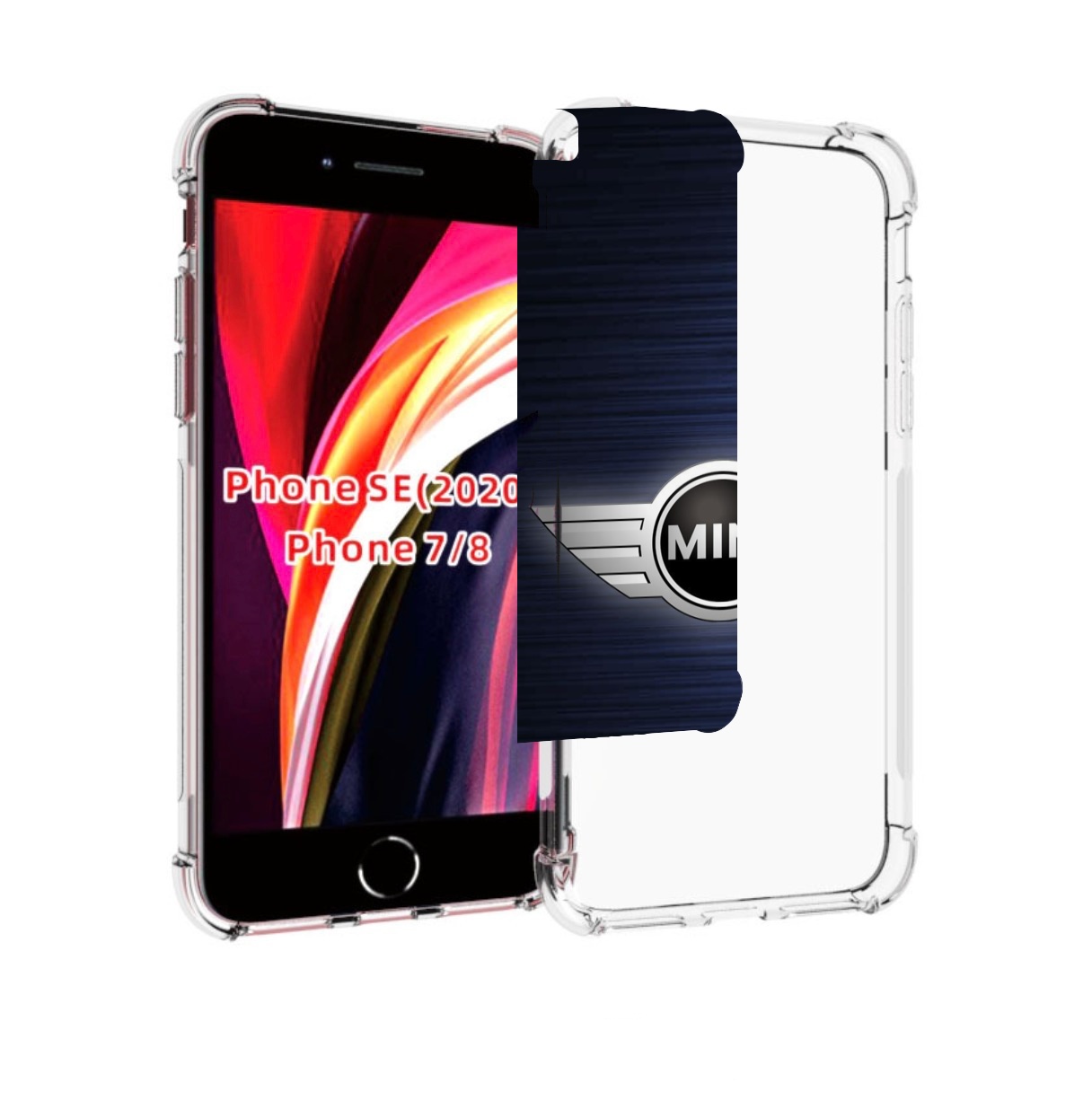 

Чехол MyPads мини-mini-2 (2) мужской для iPhone 7 4.7 / iPhone 8 / iPhone SE 2 (2020), Прозрачный, Tocco