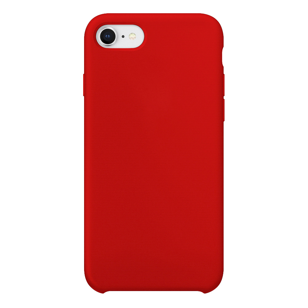 фото Чехол silicone case для iphone 7/8, dark red, scip78-52-bord