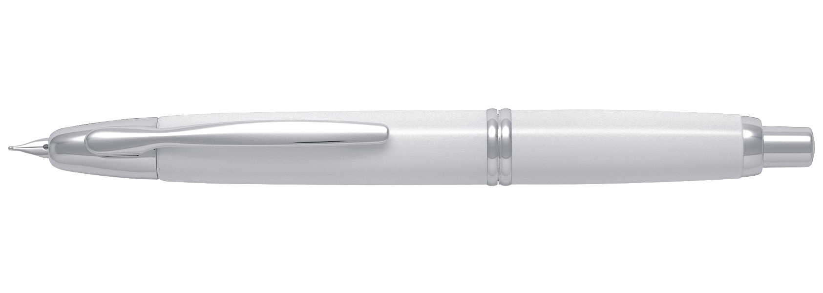 

Перьевая ручка Pilot Capless White Rhodium перо F FC-1500RRR-F-W