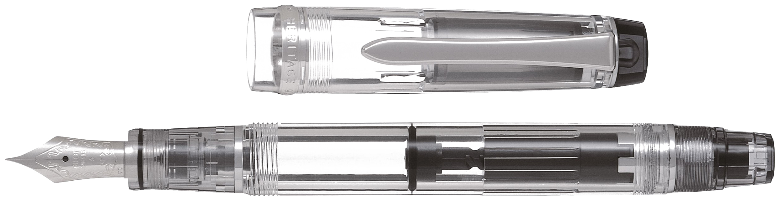 

Перьевая ручка Pilot Heritage 92 Transparent перо M FKVH-15SRS-NCM