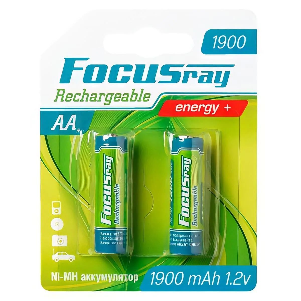 FOCUSray 600 mAH AAA 2/24/288 аккумулятор