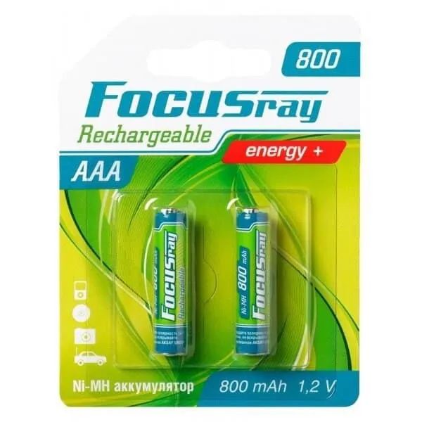 FOCUSray 800 mAH AAA 224288 аккумулятор 354₽