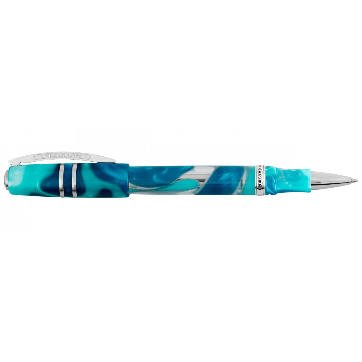 

Ручка-роллер Visconti Homo Sapiens Blue Lagoon Limited Edition 2020 (KP15-14-RB)