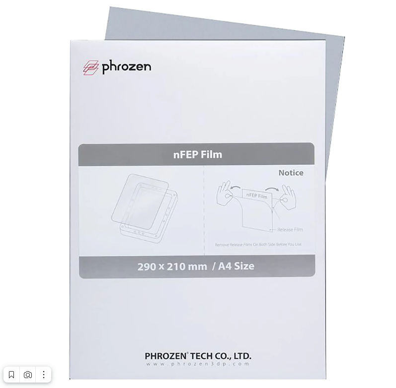 фото Подложка для платформы 3d принтера phrozen усиленная nfep a4 (ут000008195)